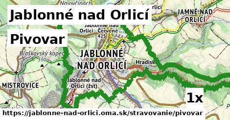 pivovar v Jablonné nad Orlicí