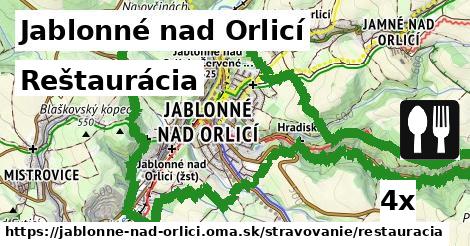 Reštaurácia, Jablonné nad Orlicí