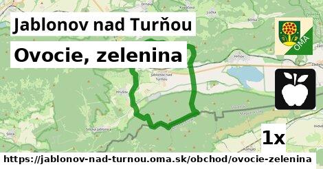 Ovocie, zelenina, Jablonov nad Turňou