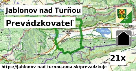 prevádzkovateľ v Jablonov nad Turňou