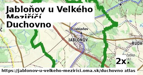 duchovno v Jabloňov u Velkého Meziříčí