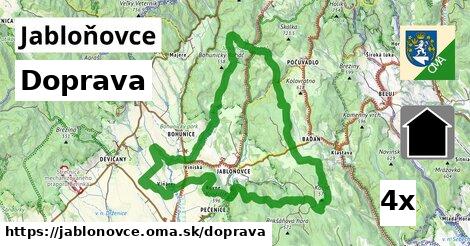 doprava v Jabloňovce