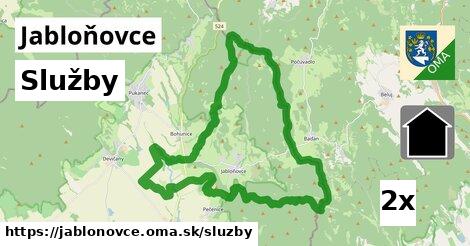 služby v Jabloňovce