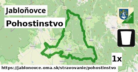 Pohostinstvo, Jabloňovce