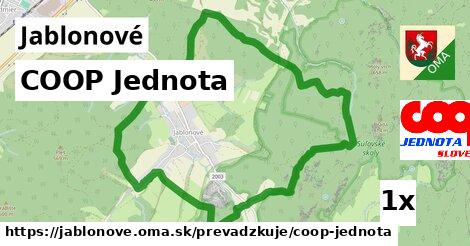 COOP Jednota, Jablonové