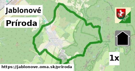 príroda v Jablonové