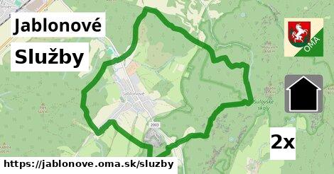 služby v Jablonové