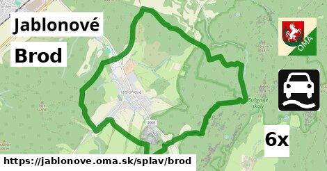 brod v Jablonové