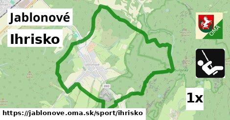 Ihrisko, Jablonové