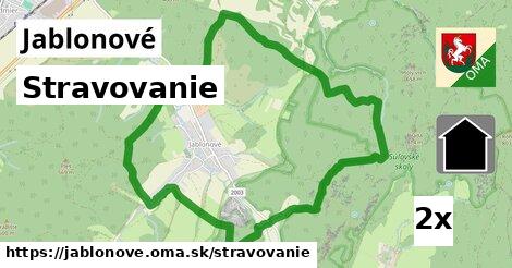 stravovanie v Jablonové