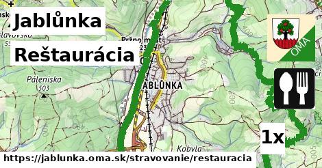 Reštaurácia, Jablůnka