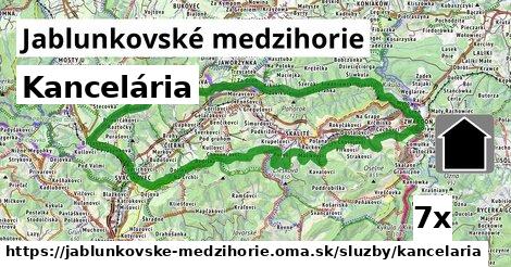 Kancelária, Jablunkovské medzihorie