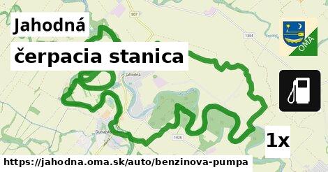 čerpacia stanica, Jahodná