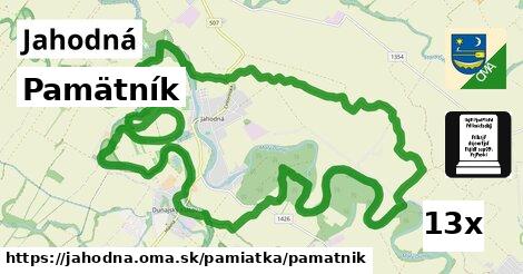 Pamätník, Jahodná