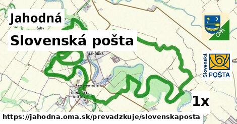 Slovenská pošta, Jahodná