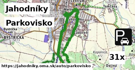 Parkovisko, Jahodníky