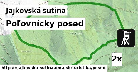 Poľovnícky posed, Jajkovská sutina