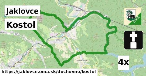 Kostol, Jaklovce