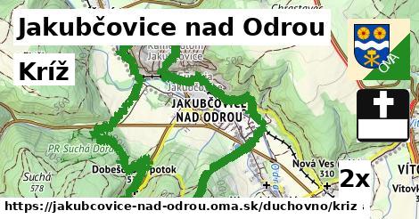 Kríž, Jakubčovice nad Odrou