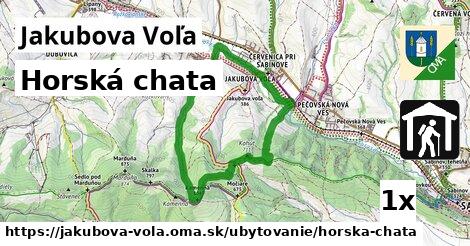Horská chata, Jakubova Voľa