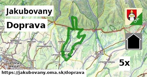 doprava v Jakubovany