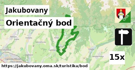 Orientačný bod, Jakubovany