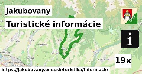 Turistické informácie, Jakubovany