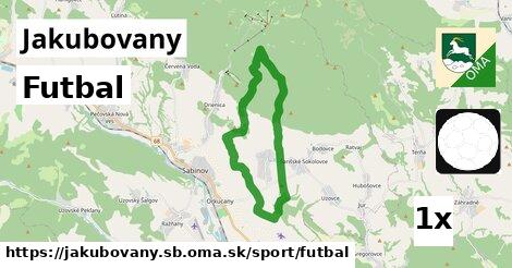 Futbal, Jakubovany, okres SB