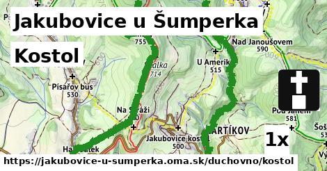 Kostol, Jakubovice u Šumperka