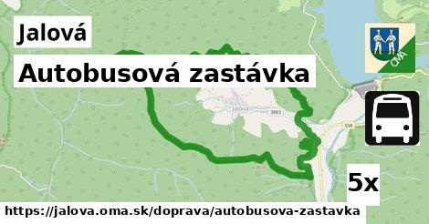 Autobusová zastávka, Jalová