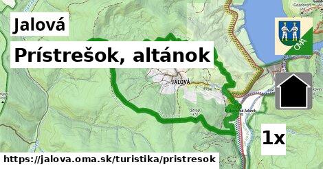 Prístrešok, altánok, Jalová