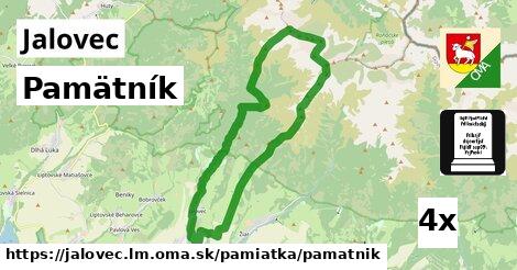 Pamätník, Jalovec, okres LM