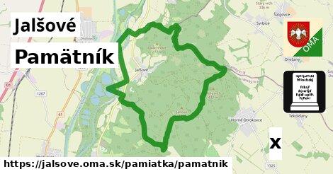 Pamätník, Jalšové