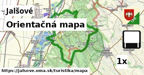 Orientačná mapa, Jalšové