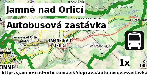 Autobusová zastávka, Jamné nad Orlicí