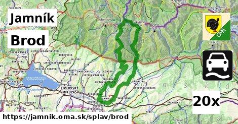 Brod, Jamník