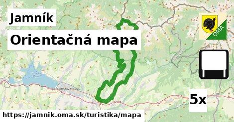 Orientačná mapa, Jamník