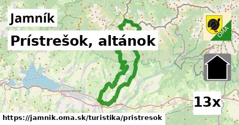 Prístrešok, altánok, Jamník