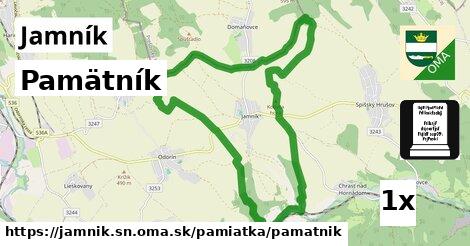 Pamätník, Jamník, okres SN