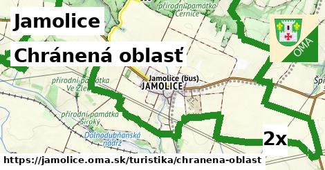 Chránená oblasť, Jamolice