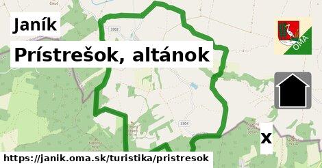 Prístrešok, altánok, Janík