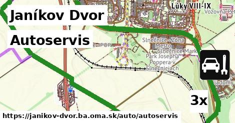 Autoservis, Janíkov Dvor