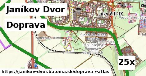 doprava v Janíkov Dvor