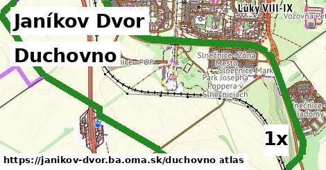 duchovno v Janíkov Dvor