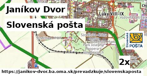 Slovenská pošta, Janíkov Dvor