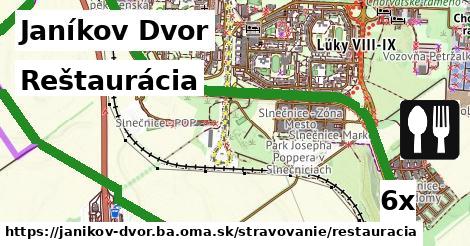 Reštaurácia, Janíkov Dvor