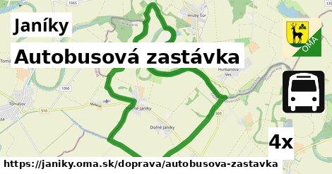 Autobusová zastávka, Janíky