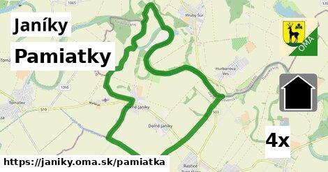 pamiatky v Janíky