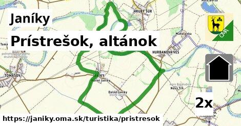 Prístrešok, altánok, Janíky