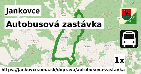 Autobusová zastávka, Jankovce